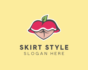 Sexy Skirt Peach logo design