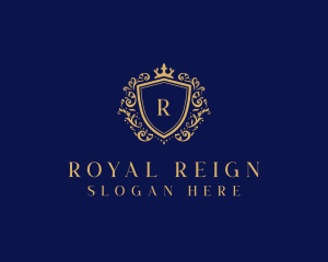 Royal Shield Boutique logo design