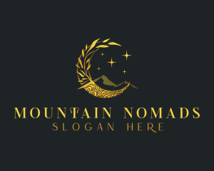 Mystic Moon Mountain logo design