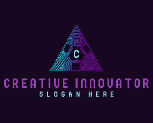 Creative Pyramid Technology logo design