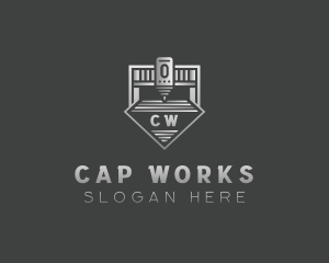 CNC Laser Machinery logo design