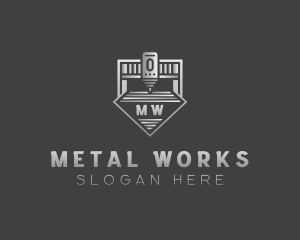 CNC Laser Machinery logo design