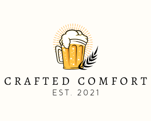 Craft Beer Mug logo design