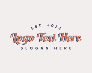 Stylish Retro Business Logo