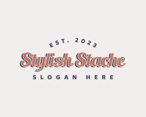 Stylish Retro Business logo design