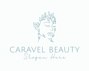 Beauty Eco Woman logo design