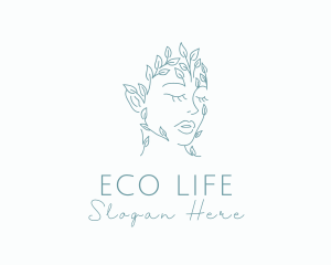 Beauty Eco Woman logo design