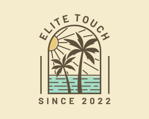 Summer Palm Beach logo design