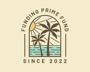 Summer Palm Beach logo design