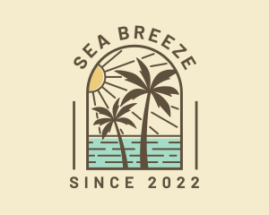 Summer Palm Beach logo design