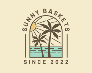 Summer Palm Beach logo design