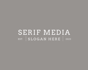 Generic Serif Business logo