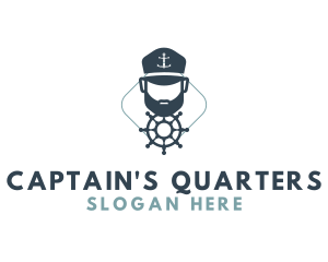 Captain Ship Wheel logo