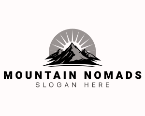 Mountain Alpine Travel logo design