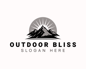 Mountain Alpine Travel logo design