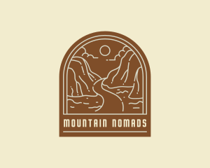 Mountain Road Trip logo design