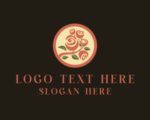 Rose Flower Bouquet logo