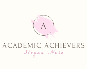 Feminine Aesthetic Watercolor logo