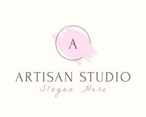 Feminine Aesthetic Watercolor logo design