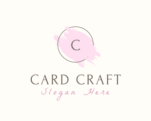 Feminine Aesthetic Watercolor logo design