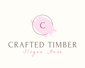 Feminine Aesthetic Watercolor logo design