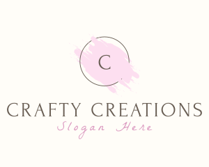 Feminine Aesthetic Watercolor logo design