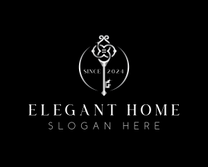 Elegant Key Realty logo design