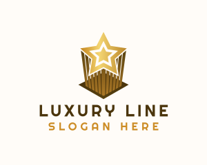 Luxury Star Award logo design