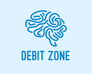 Blue Brain Mind logo design