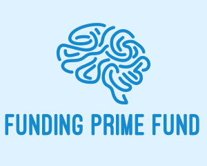 Blue Brain Mind logo design