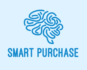 Blue Brain Mind logo design