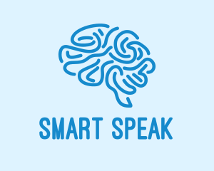 Blue Brain Mind logo design