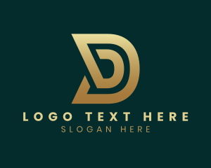 Modern - Elegant Modern Business Letter D logo design