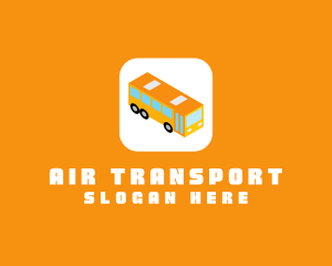 Bus Transport App logo design