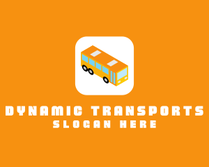 Bus Transport App logo design