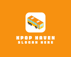 Bus Transport App logo design