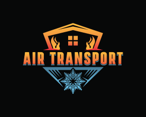 Fire Ice Air Conditioning  logo design