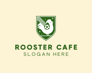 Rooster Soccer Sport logo