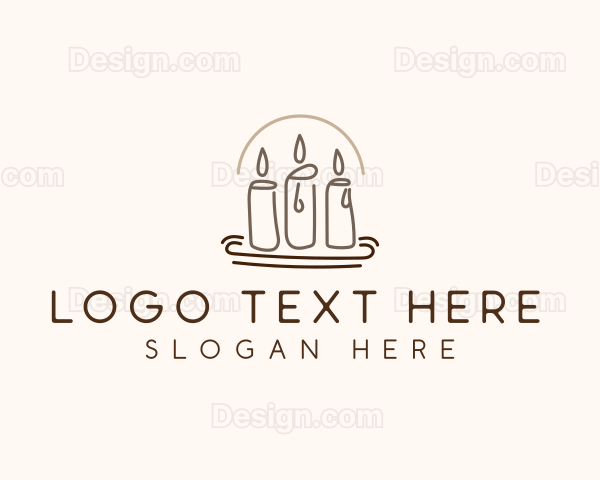 Scented Candle Light Logo