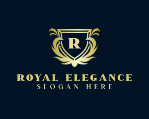 Royal Ornate Shield logo design