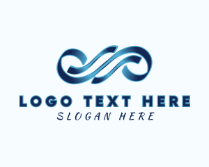 Swirl - Gradient Ribbon Swirl logo design