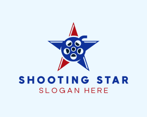 American Star Film logo design