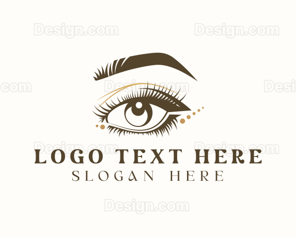 Beautiful Woman Eye Logo