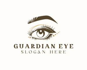 Beautiful Woman Eye logo design