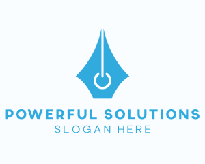 Writing Power Pen  logo design