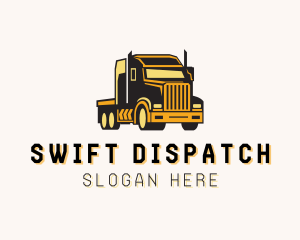 Construction Truck Mover logo design