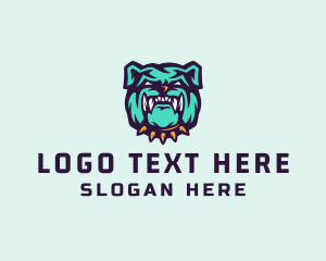 Pet Bulldog Esports logo design
