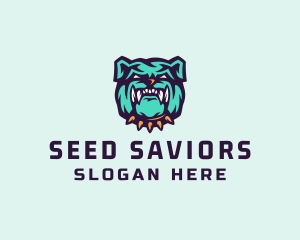 Pet Bulldog Esports logo design