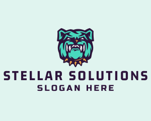 Pet Bulldog Esports logo design