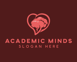 Psychology Mind Love logo design